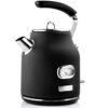 Westinghouse Waterkoker Retro Collections - 2200 W - Liquorice Black - 1.7 Liter - WKWKH148BK -Keukenbenodigdheden Winkel 1 15