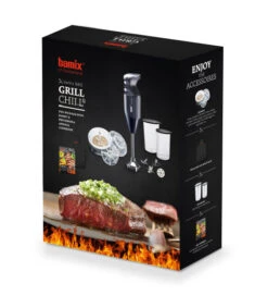 Bamix Staafmixer Set - Bbq Box - Zwart -Keukenbenodigdheden Winkel 100.804d