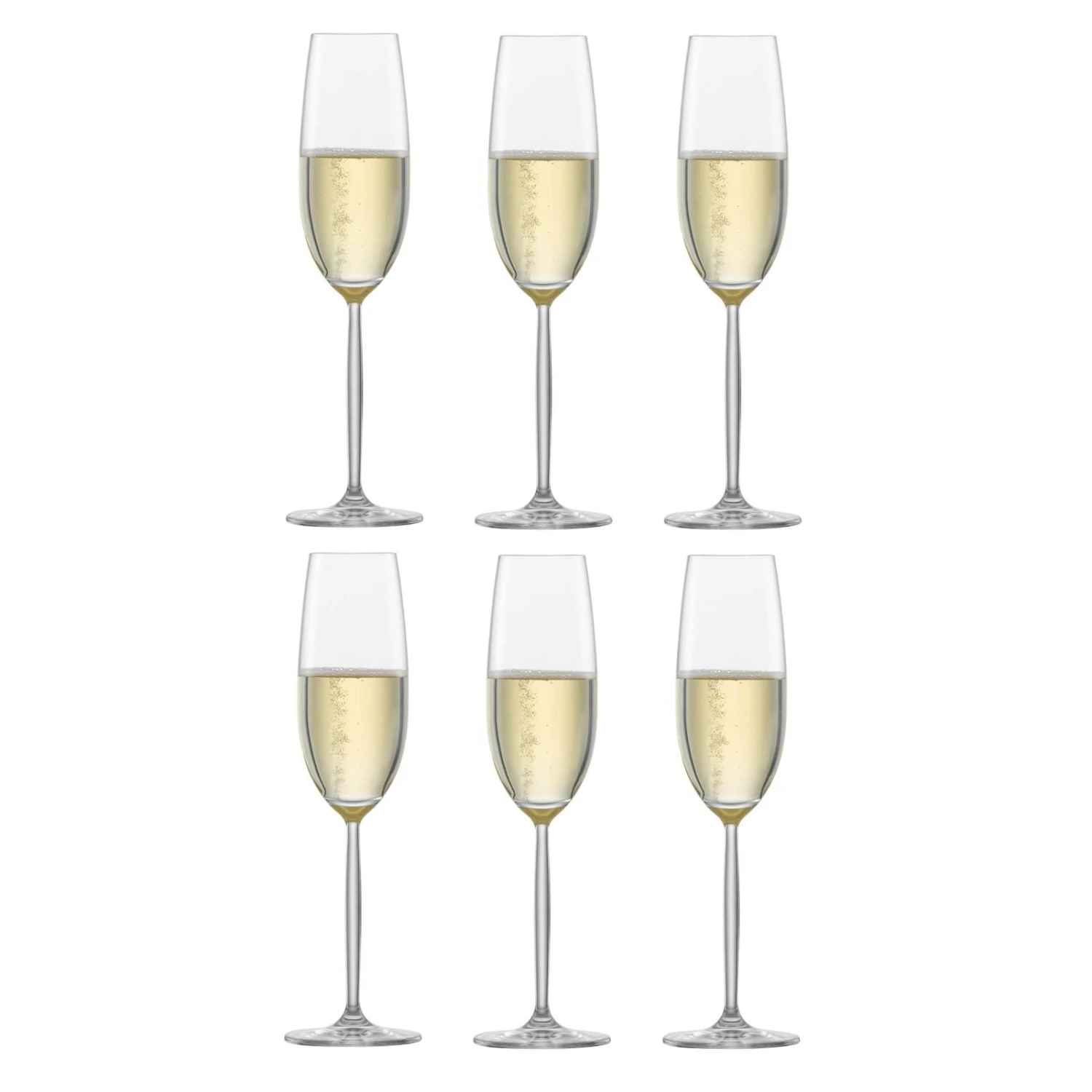 Schott Zwiesel Champagneglazen Diva - 220 Ml - 6 Stuks 3 Schott Zwiesel Champagneglazen Diva - 220 Ml - 6 Stuks
