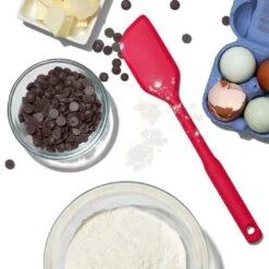 OXO Good Grips Spatel Siliconen Rood 32 Cm -Keukenbenodigdheden Winkel 11280300 SpatelSiliconenRoze4 4 33