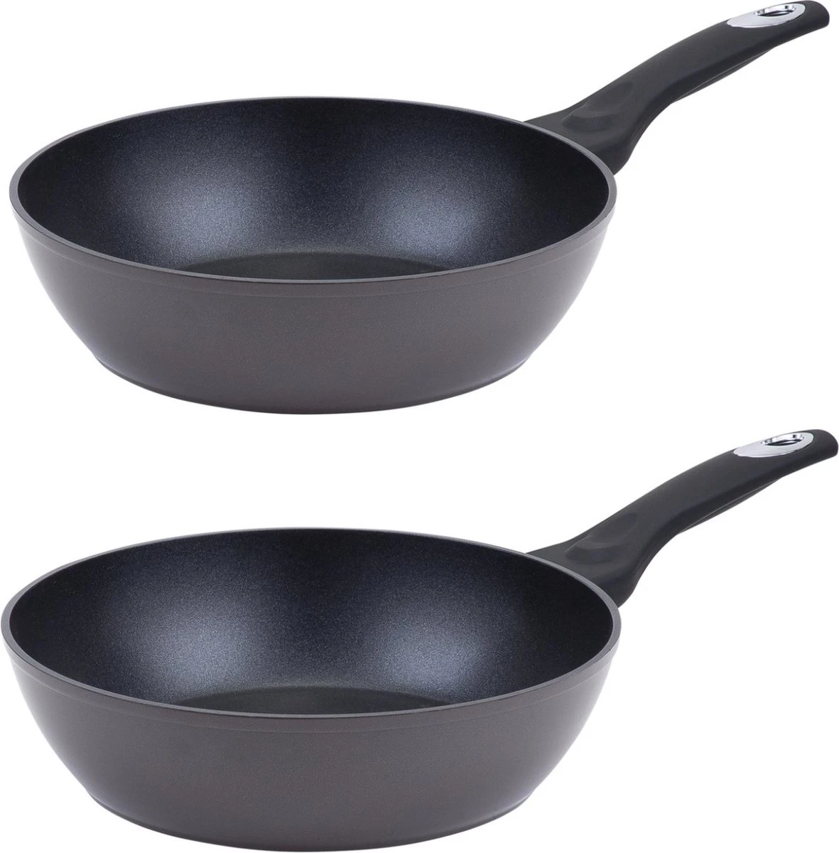 Resto Kitchenware Koekenpannenset Pavo ø 26 + 28 Cm - Inductie En Alle Andere Warmtebronnen 3 Resto Kitchenware Koekenpannenset Pavo ø 26 + 28 Cm - Inductie En Alle Andere Warmtebronnen