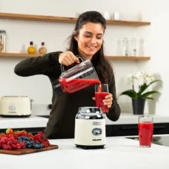 Westinghouse Retro Waterkoker + Broodrooster 2 Sleuven + Blender - Wit 19 Westinghouse Retro Waterkoker + Broodrooster 2 Sleuven + Blender - Wit -Keukenbenodigdheden Winkel 1200x1200 136