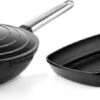 Westinghouse Pannenset Performance (Wokpan + Grillpan) ø 28 Cm - Zwart - Inductie En Alle Andere Warmtebronnen -Keukenbenodigdheden Winkel 1200x455