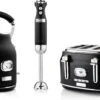 Westinghouse Retro Waterkoker + Broodrooster 4 Sleuven + Staafmixer - Zwart -Keukenbenodigdheden Winkel 1200x768 2
