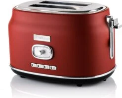 Westinghouse Retro Waterkoker + Broodrooster 2 Sleuven + Blender - Rood -Keukenbenodigdheden Winkel 1200x973 1
