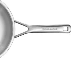 KitchenAid Koekenpan - Multi-Ply RVS - ø 24 Cm - Zonder Anti-aanbaklaag 12 KitchenAid Koekenpan - Multi-Ply RVS - ø 24 Cm - Zonder Anti-aanbaklaag -Keukenbenodigdheden Winkel 1200x977