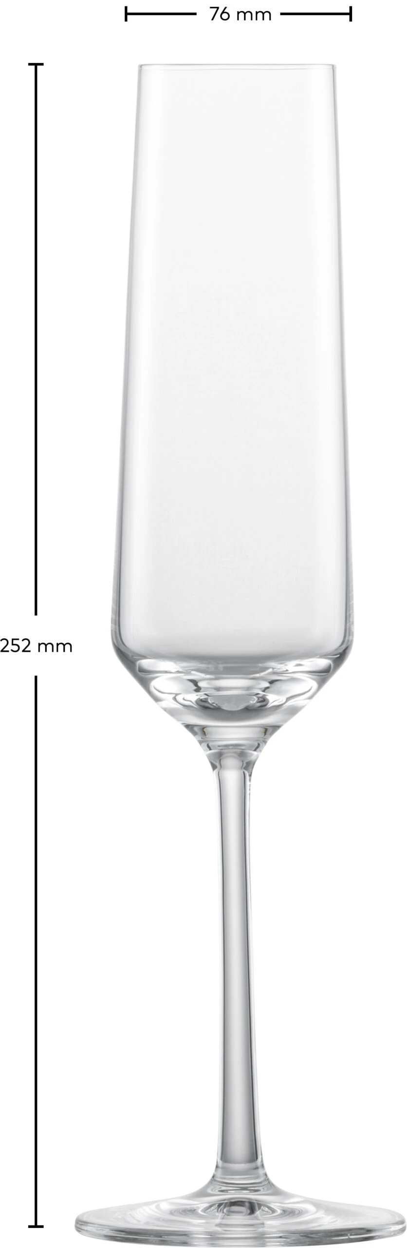 Zwiesel Glas Champagneglazen Pure - 215 Ml - 6 Stuks 5 Zwiesel Glas Champagneglazen Pure - 215 Ml - 6 Stuks - Afbeelding 3