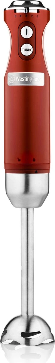 Westinghouse Retro Waterkoker + Broodrooster 4 Sleuven + Staafmixer - Rood 5 Westinghouse Retro Waterkoker + Broodrooster 4 Sleuven + Staafmixer - Rood - Afbeelding 3