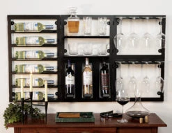 Blackwell Wijnrek - Voor 6 Flessen - Zwart -Keukenbenodigdheden Winkel 19 COOK2038 Edit 2