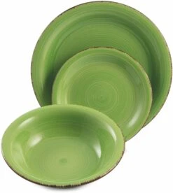 Villa D'Este Serviesset Baita - Colori Caldi - 18-delig / 6 Personen -Keukenbenodigdheden Winkel 2171740 b