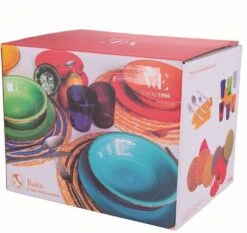 Villa D'Este Serviesset Baita - Colori Caldi - 18-delig / 6 Personen -Keukenbenodigdheden Winkel 2171740s