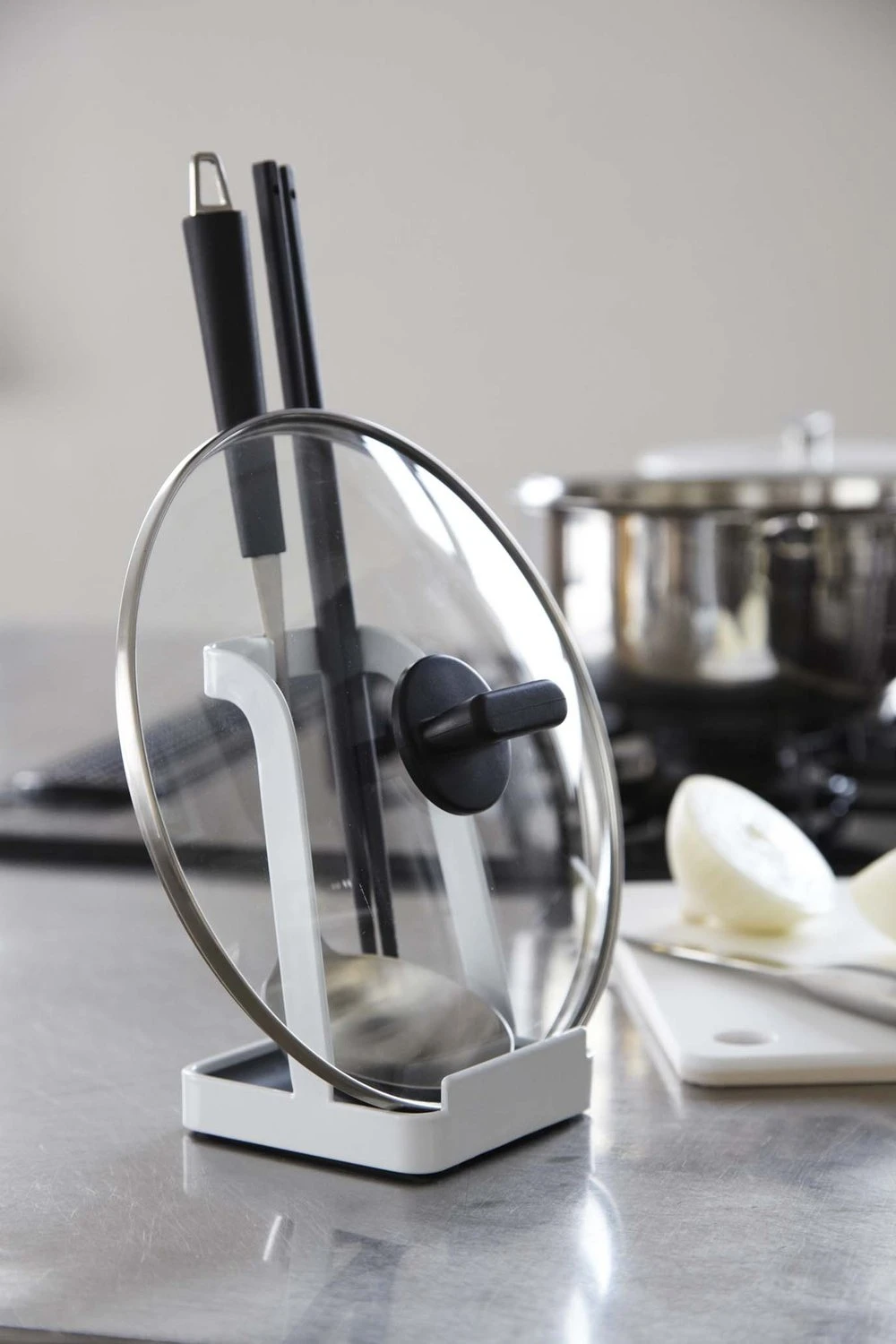 Yamazaki Lepelhouder Tower Wit 6 Yamazaki Lepelhouder Tower Wit - Afbeelding 4