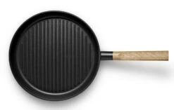 Eva Solo Grillpan Nordic Kitchen - ø 28 Cm - Standaard Anti-aanbaklaag -Keukenbenodigdheden Winkel 280428 Grill frying pan 28cm 3 HIGH