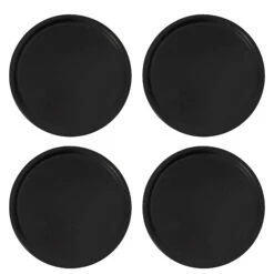 Jay Hill Pizzaborden Speckle Black - ø 32 Cm - 4 Stuks