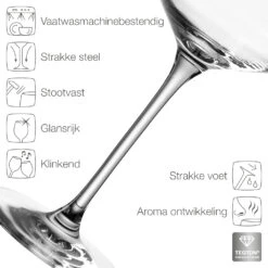 Leonardo Witte Wijnglazen Puccini - 560 Ml - 6 Stuks -Keukenbenodigdheden Winkel 4045037695535 02