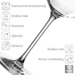 Leonardo Rode Wijnglazen Puccini - 750 Ml - 6 Stuks -Keukenbenodigdheden Winkel 4045037695542 02