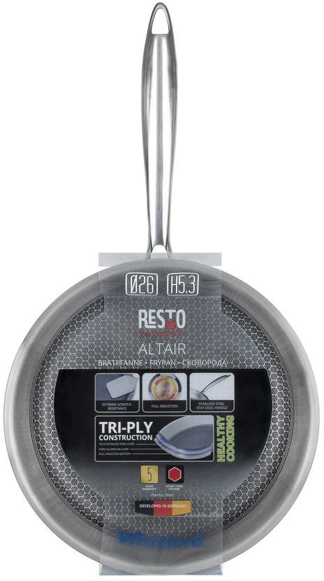 Resto Kitchenware Koekenpan Altair - ø 26 Cm - Standaard Anti-aanbaklaag 14 Resto Kitchenware Koekenpan Altair - ø 26 Cm - Standaard Anti-aanbaklaag - Afbeelding 12