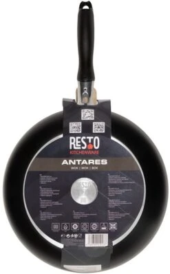Resto Kitchenware Wokpan Antares - ø 28 Cm - Standaard Anti-aanbaklaag 15 Resto Kitchenware Wokpan Antares - ø 28 Cm - Standaard Anti-aanbaklaag -Keukenbenodigdheden Winkel 4260709010137 1