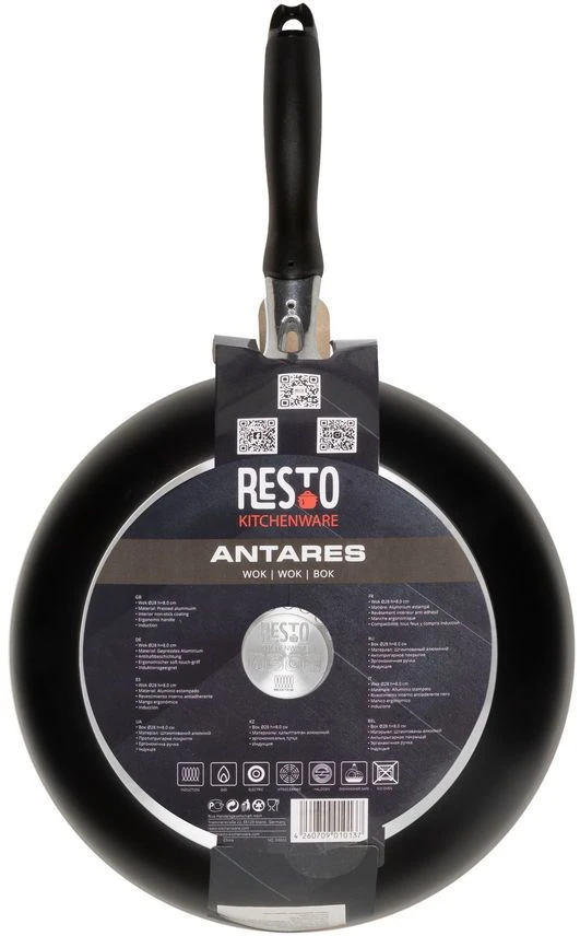 Resto Kitchenware Wokpan Antares - ø 28 Cm - Standaard Anti-aanbaklaag 9 Resto Kitchenware Wokpan Antares - ø 28 Cm - Standaard Anti-aanbaklaag - Afbeelding 7