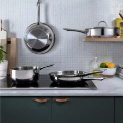 BK Wokpan Bright RVS - ø 28 Cm - Zonder Anti-aanbaklaag -Keukenbenodigdheden Winkel 484b525bd83500ee07165b25d4f578df91ff4d70 BK Bri WokP 1pc CC005747 001 Collection