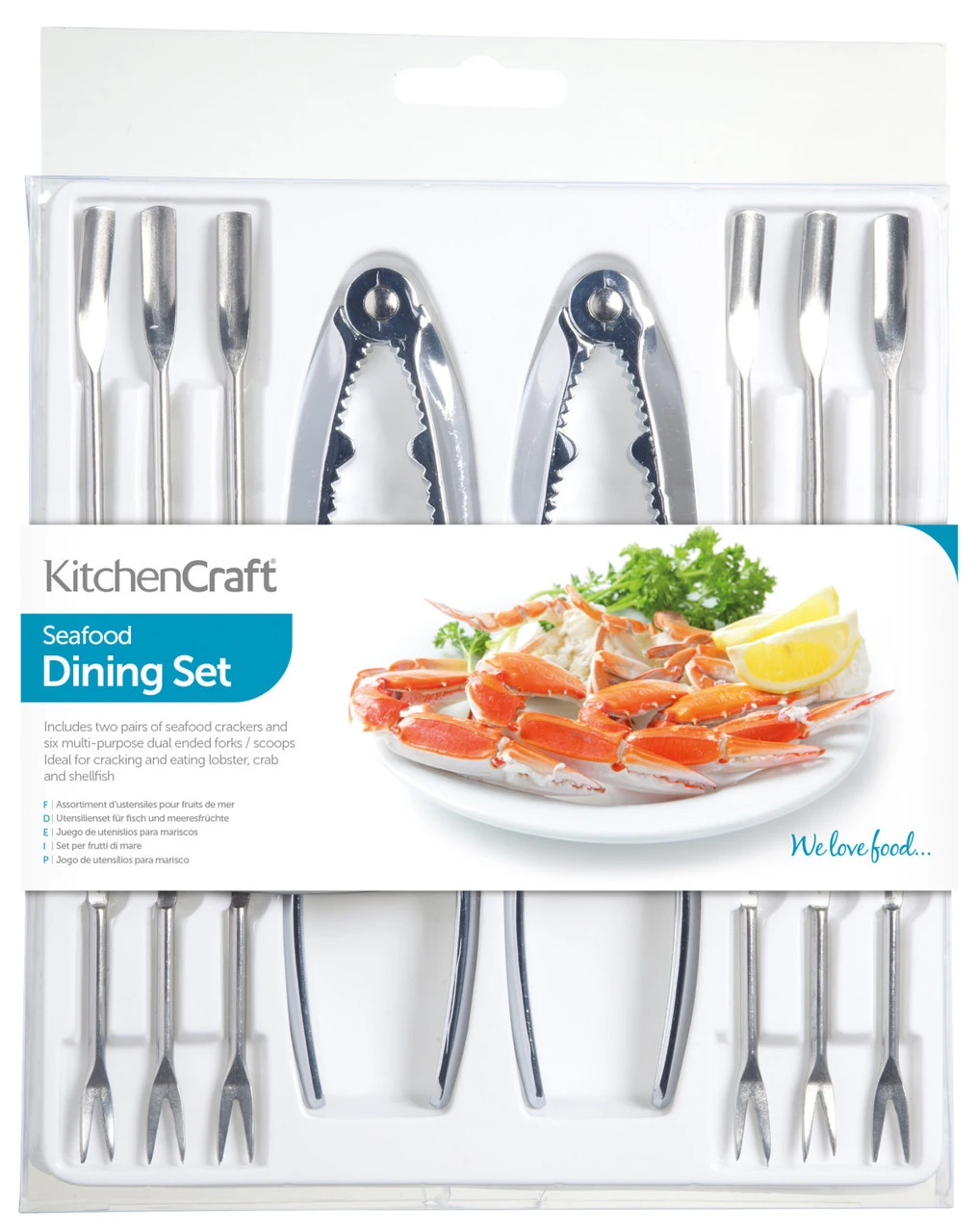 KitchenCraft Seafood Set 4 KitchenCraft Seafood Set - Afbeelding 2