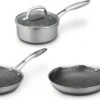 Westinghouse Pannenset Black Signature (Koekenpan ø 20 En 24 Cm + Steelpan ø 20 Cm) - Inductie En Alle Andere Warmtebronnen -Keukenbenodigdheden Winkel 550x311
