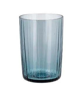 Bitz Waterglas Kusintha - Blauw - 280 Ml - 4 Stuks 5 Bitz Waterglas Kusintha - Blauw - 280 Ml - 4 Stuks - Afbeelding 3