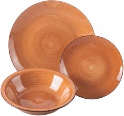 Villa D'Este Serviesset Baita - Chocolate - 18-delig / 6 Personen -Keukenbenodigdheden Winkel 5911819 b