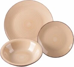 Villa D'Este Serviesset Baita - Chocolate - 18-delig / 6 Personen -Keukenbenodigdheden Winkel 5911819 e