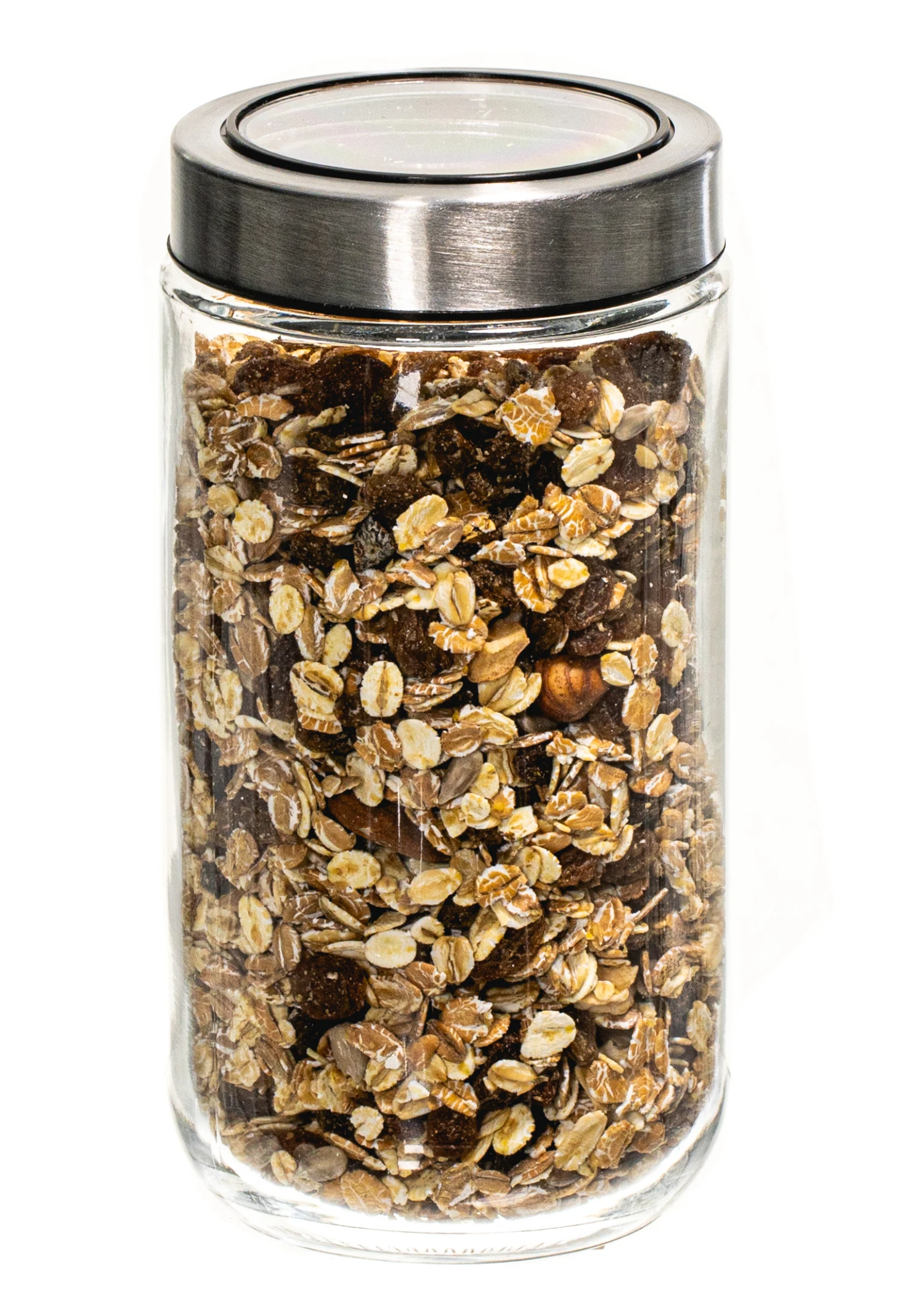 Sareva Voorraadpot - Glas / RVS Deksel - ø 8 Cm / 800 Ml 3 Sareva Voorraadpot - Glas / RVS Deksel - ø 8 Cm / 800 Ml