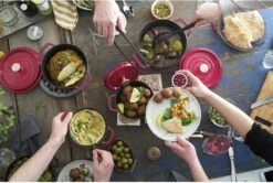 Staub Braadpan / Cocotte - Kersenrood - ø 22 Cm / 2.6 Liter -Keukenbenodigdheden Winkel 750036246