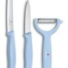 Victorinox Messenset Swiss Classic - Blauw - 3-delig 2 Victorinox Messenset Swiss Classic - Blauw - 3-delig -Keukenbenodigdheden Winkel 7613329141977 1