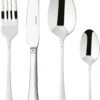 Sambonet Bestekset Bloom - RVS - Monoblock - 24 Delig / 6 Personen -Keukenbenodigdheden Winkel 8014808487606