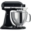 KitchenAid Keukenmachine Artisan - Kantelbare Kop - Onyx Zwart - 4.8 Liter - 5KSM175PSEOB -Keukenbenodigdheden Winkel 859701501020