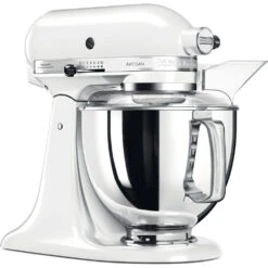 KitchenAid Keukenmachine Artisan - Kantelbare Kop - Wit - 4.8 Liter - 5KSM175PSEWH 7 KitchenAid Keukenmachine Artisan - Kantelbare Kop - Wit - 4.8 Liter - 5KSM175PSEWH -Keukenbenodigdheden Winkel 8597015010305B15D 1