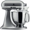 KitchenAid Keukenmachine Artisan - Kantelbare Kop - Contour Zilver - 4.8 Liter - 5KSM175PSECU -Keukenbenodigdheden Winkel 859701501110
