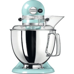 KitchenAid Keukenmachine Artisan - Kantelbare Kop - Ijsblauw - 4.8 Liter - 5KSM175PSEIC -Keukenbenodigdheden Winkel 8597015011505B15D 1