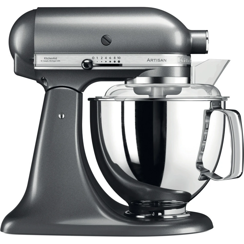 KitchenAid Keukenmachine Artisan - Kantelbare Kop - Tingrijs - 4.8 Liter - 5KSM175PSEMS 3 KitchenAid Keukenmachine Artisan - Kantelbare Kop - Tingrijs - 4.8 Liter - 5KSM175PSEMS