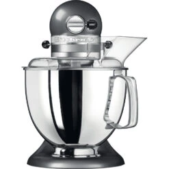 KitchenAid Keukenmachine Artisan - Kantelbare Kop - Tingrijs - 4.8 Liter - 5KSM175PSEMS 8 KitchenAid Keukenmachine Artisan - Kantelbare Kop - Tingrijs - 4.8 Liter - 5KSM175PSEMS -Keukenbenodigdheden Winkel 8597015014005B15D 2