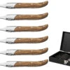 Jay Hill Steakvorken Laguiole - Olijfhout - 6 Stuks 2 Jay Hill Steakvorken Laguiole - Olijfhout - 6 Stuks -Keukenbenodigdheden Winkel 8720364450892 2