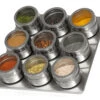 Blackwell Kruidenpotjes Magnetisch - Inclusief 9 Potjes - RVS -Keukenbenodigdheden Winkel 8720364455576