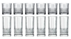 Cookinglife Glazenset (cocktailglazen & Longdrinkglazen) Monea - 12 Delige Set