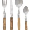 Jay Hill Bestekset Laguiole - Olijfhout - 4-delig -Keukenbenodigdheden Winkel 8720812849636