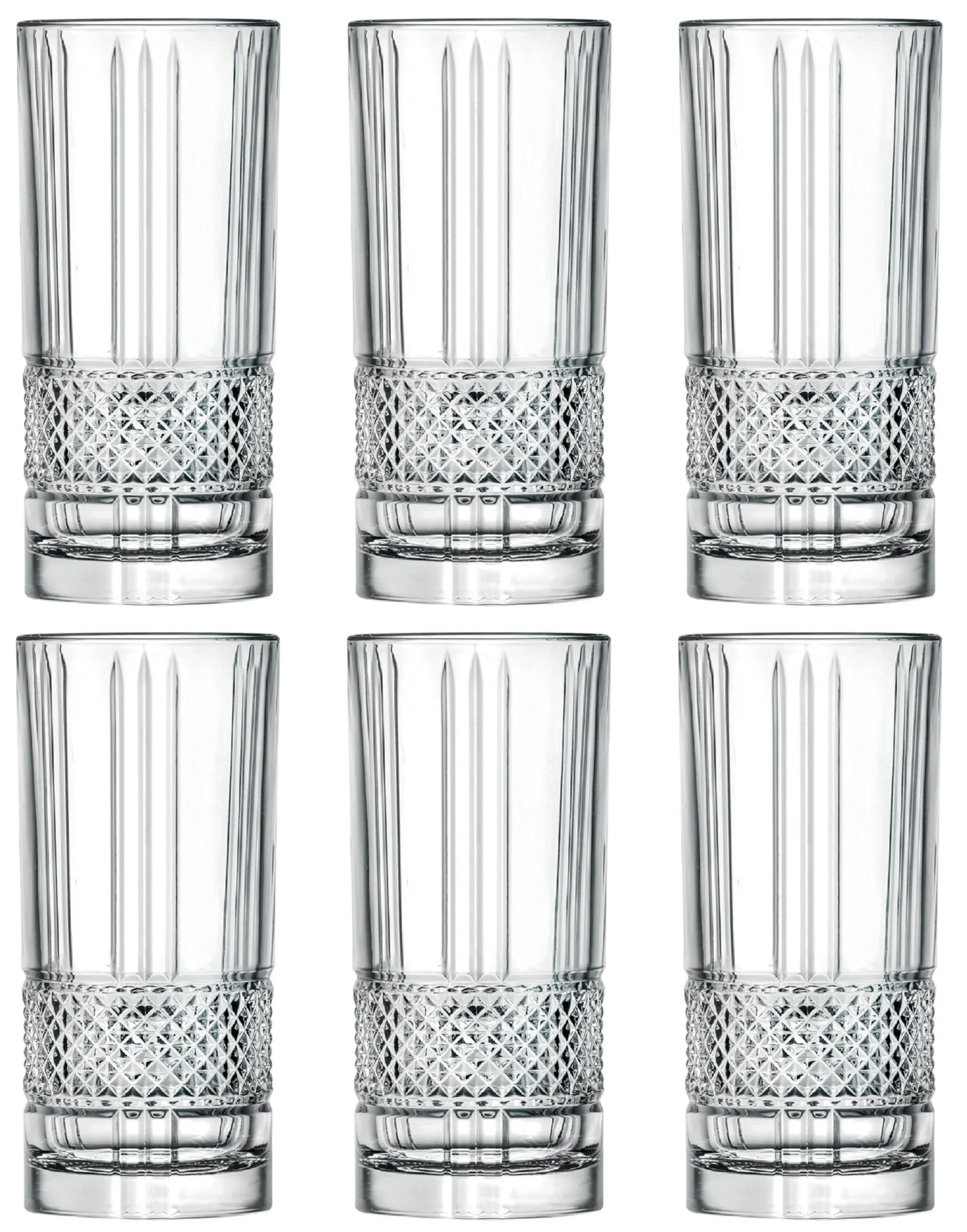 Cookinglife Longdrinkglazen Monea - 290 Ml - 6 Stuks 3 Cookinglife Longdrinkglazen Monea - 290 Ml - 6 Stuks