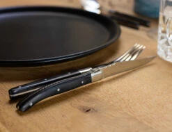 Jay Hill Bestekset Laguiole - Zwart - 24 Delig / 6 Personen -Keukenbenodigdheden Winkel AR7A5876 2