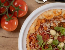 Jay Hill Pizzaborden Speckle White - ø 32 Cm - 4 Stuks -Keukenbenodigdheden Winkel AR7A5890