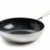 GreenPan Wokpan Geneva - RVS - ø 28 Cm / 3.6 Liter - Keramische Anti-aanbaklaag -Keukenbenodigdheden Winkel Afbeeldingen CL 2022 06 16T143427.086