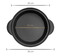 Blackwell Tajine Gietijzer - Zwart - ø 30 Cm / 3 Liter -Keukenbenodigdheden Winkel Asset 31@2x 80