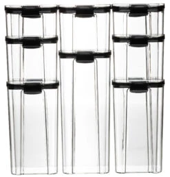 Sareva Voorraadpotten Set - Kunststof - 8 Delige Set 15 Sareva Voorraadpotten Set - Kunststof - 8 Delige Set -Keukenbenodigdheden Winkel COOK3048 Edit