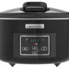 Crockpot Slowcooker - Scharnierdeksel - 4.7 Liter - CR052 -Keukenbenodigdheden Winkel CSC052 Front Lid Closed